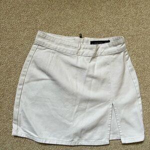 Lioness lola denim mini skirt